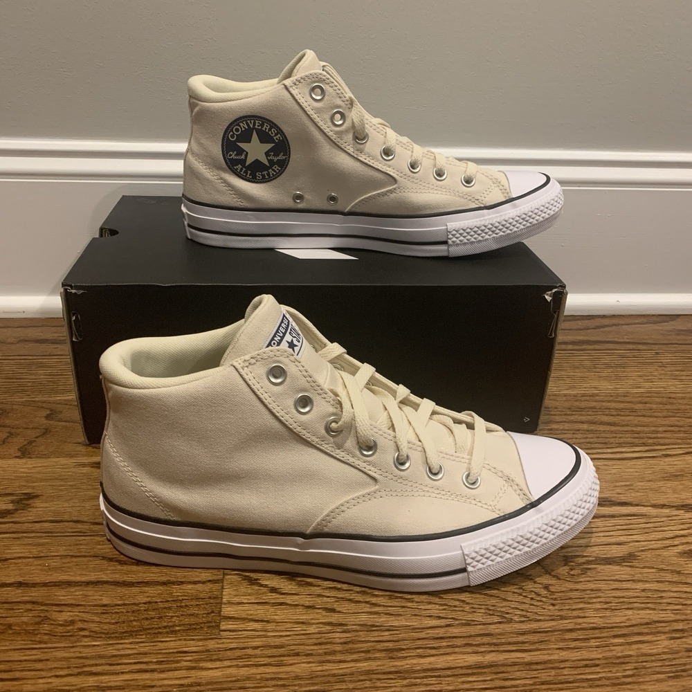 Converse Chuck Taylor All Star Malden Street Natural Ivory Shoes Men's Size 12